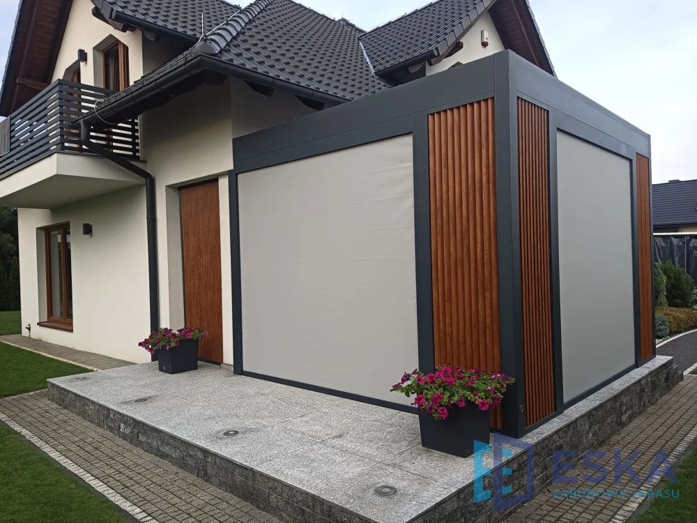 aluminiowa zabudowa tarasu