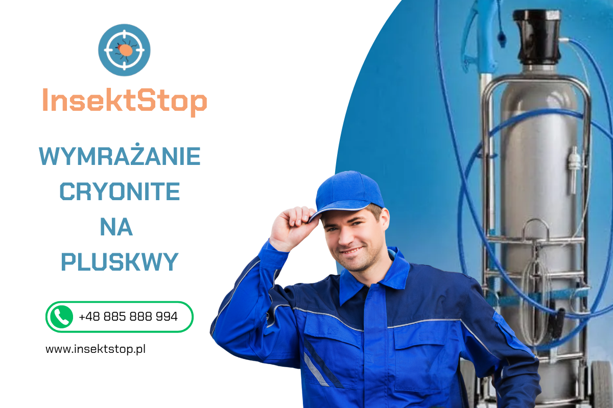 zwalczanie pluskiew insektstop.pl wymrażanie Cryonite